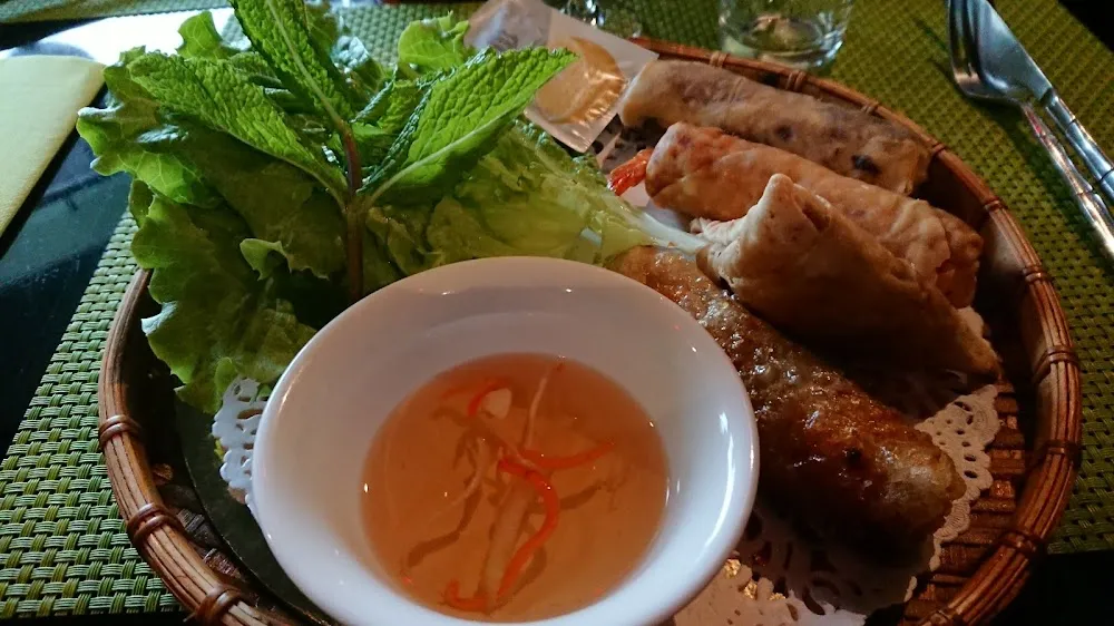 Assortiments Nems Thai Et Vietnamiennes